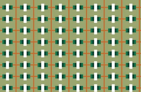 Vector seamless pattern, texture background, five colors Stock Illustration