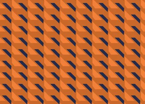 Vector seamless pattern, texture background, three colors Stock Illustration