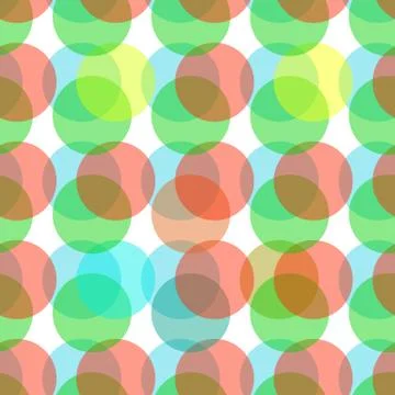 Vector Seamless Pattern Texture . Grunge Circle Shapes. Stock Illustration