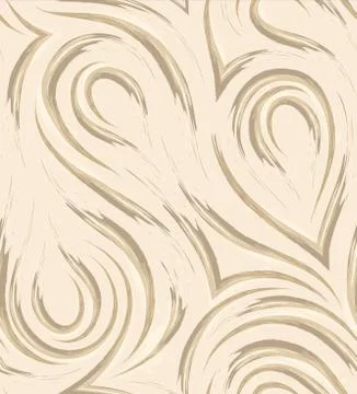 Vector seamless pattern in trendy Set Sail Champagne colors. Flowing loop Illustrazione stock