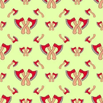 Vector seamless pattern two axes Stock Illustration