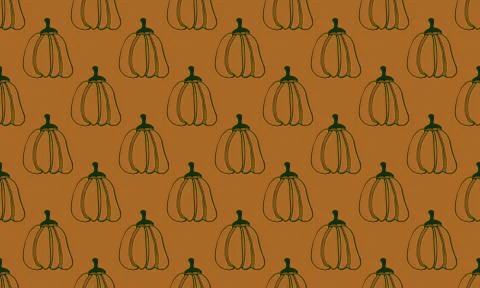 Vector seamless pattern of vegetables Stock Illustration