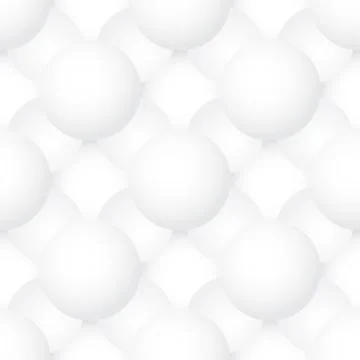 Vector seamless pattern - volume geometric texture with spheres 스톡 일러스트