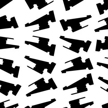 Vector seamless pattern from water taps, background.  Stock Illustration