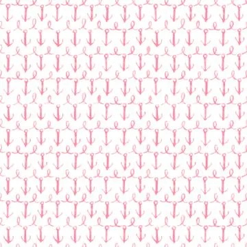 Vector. Seamless pattern with watercolor element Stock Illustration