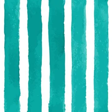 Vector Seamless Pattern with Watercolor Stripes Illustrazione stock