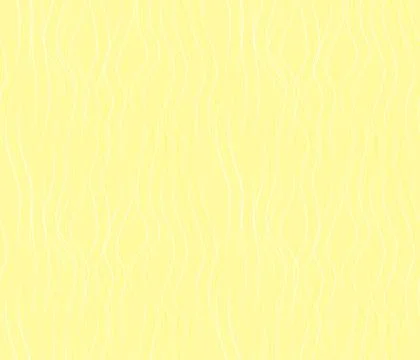 Vector seamless pattern with wavy drawn lines on a yellow backgound Stock Illustration