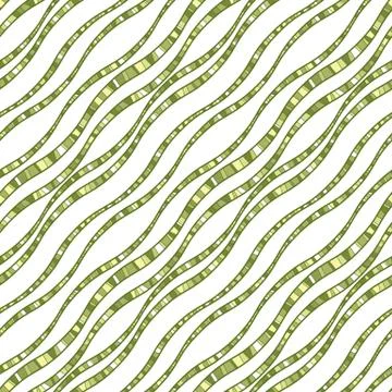 Vector seamless pattern of wavy lines 스톡 일러스트