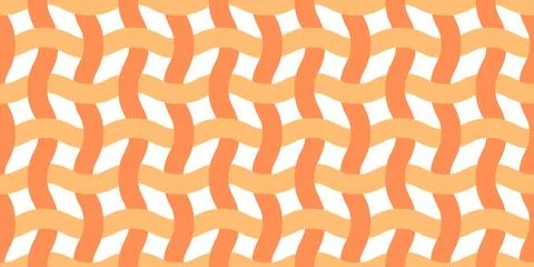 Vector seamless pattern Wavy lines like fabric ornament Modern stylish texture 스톡 일러스트