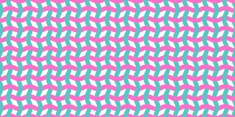 Vector seamless pattern Wavy lines like fabric ornament Modern stylish texture 스톡 일러스트