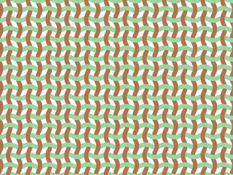 Vector seamless pattern Wavy lines like fabric ornament Modern stylish texture Stockillustratie