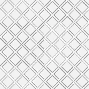 Vector seamless pattern with white 3d elements 스톡 일러스트
