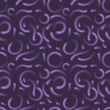 Vector seamless pattern.Purple abstract background. Geometric lines ,seamless Stock Illustration