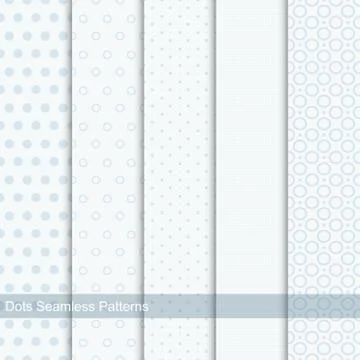 Vector seamless patterns 库存插图