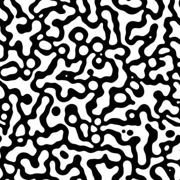 Vector seamless patterns. Trendy endless unique wallpaper Illustrazione stock