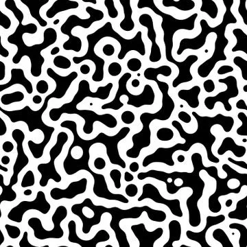 Vector seamless patterns. Trendy endless unique wallpaper Stock Illustration