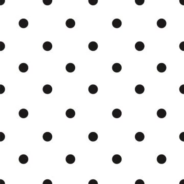 Vector seamless polka dot pattern 스톡 일러스트