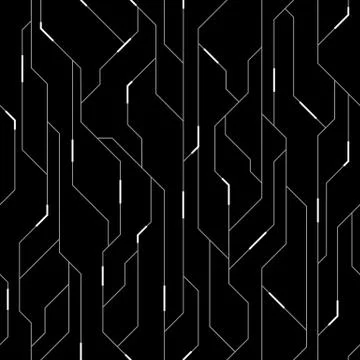 Vector Seamless Random Pattern Stock Illustration