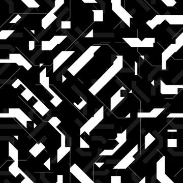 Vector Seamless Random Pattern Stock Illustration