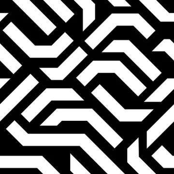 Vector Seamless Random Pattern Stock Illustration