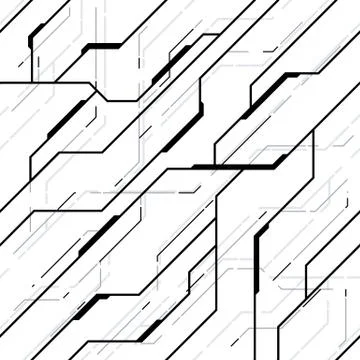 Vector Seamless Random Pattern Stock Illustration