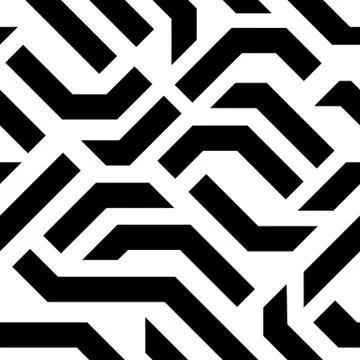 Vector Seamless Random Pattern Stock Illustration