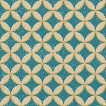 Vector seamless retro background.  Grunge pattern Stock Illustration