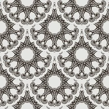 Vector seamless retro pattern background. 스톡 일러스트