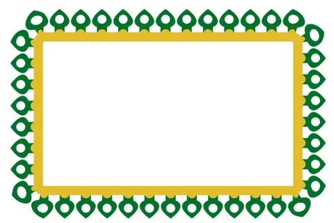 Vector Seamless Rounded Corner Rectangle Decoration Traditional House of Old  Stock Illustration