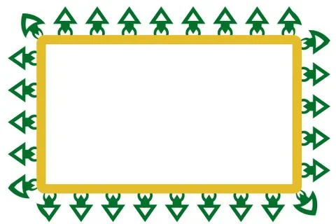 Vector Seamless Rounded Corner Rectangle Decoration Traditional House of Old  Stock Illustration