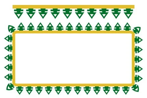 Vector Seamless Rounded Corner Rectangle Decoration Traditional House of Old  Stock Illustration