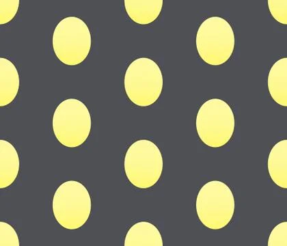 Vector seamless rwxture with egg looking shapes Stock-Illustration