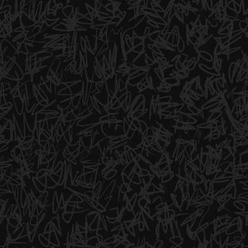 Vector seamless scribble pattern, made of chaotic lines. Illustrazione stock
