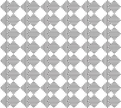 Vector seamless simple background abstract geometric lines patte Stock Illustration