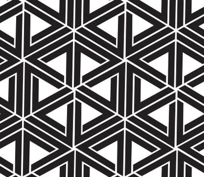Vector seamless simple background abstract geometric lines patte Illustrazione stock
