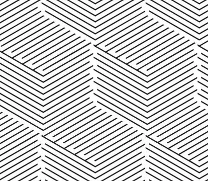 Vector seamless simple background abstract geometric lines patte Stock Illustration