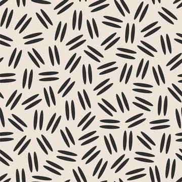 Vector seamless simple geometric pattern. Endless repeatable beige background 库存插图