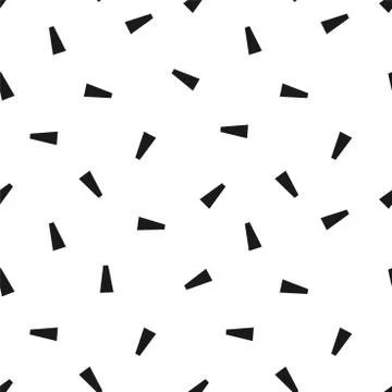 Vector seamless simple pattern - fashion style 80s - 90s. Modern stylish texture Иллюстрация