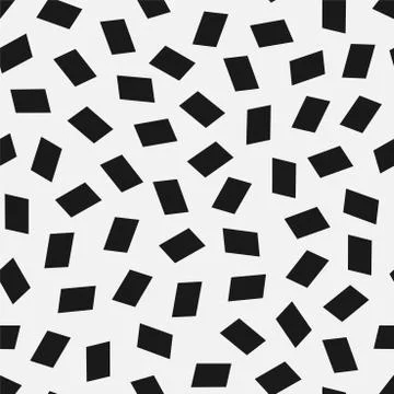 Vector seamless simple pattern. Modern stylish texture with randomly disposed Illustrazione stock