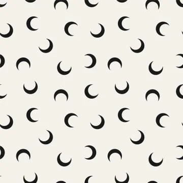 Vector seamless simple pattern. Modern stylish texture. Repeating abstract Stock Illustration