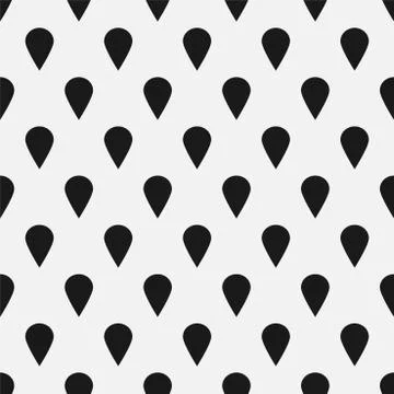 Vector seamless simple pattern. Modern stylish texture. Repeating abstract Stock Illustration
