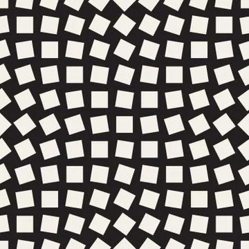 Vector Seamless Square Rhombus Pattern Stock Illustration