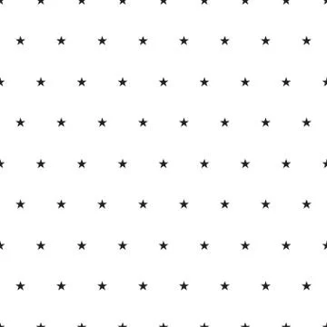 Vector seamless star pattern, star background. Stock Illustration