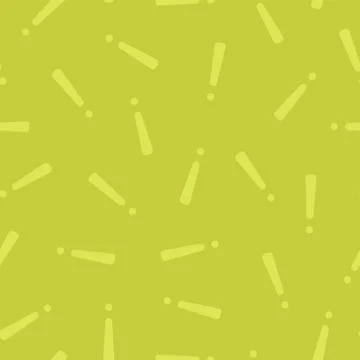 Vector seamless stylish pattern with exclamation marks.  Retro fashion 80-90s 스톡 일러스트