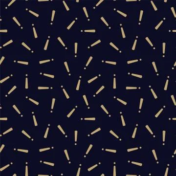 Vector seamless stylish pattern - memphis design, fashion 80 - 90s. Dark Illustrazione stock