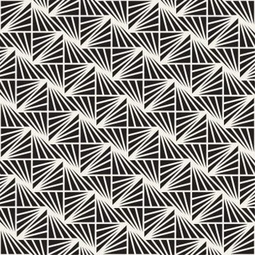 Vector seamless subtle lattice pattern. Modern stylish texture with monochrome 스톡 일러스트