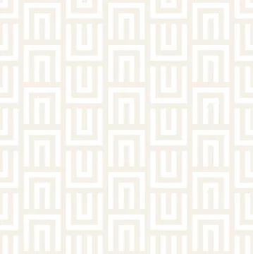 Vector seamless subtle lines mosaic pattern. Modern stylish abstract texture. Stock Illustration
