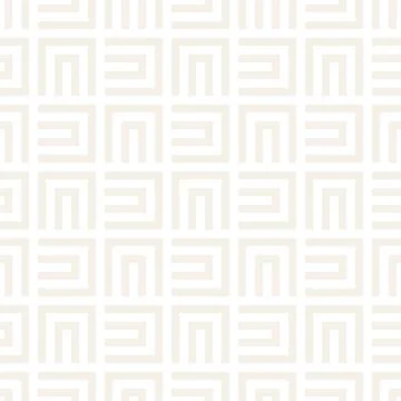 Vector seamless subtle lines mosaic pattern. Modern stylish abstract texture. Stock Illustration