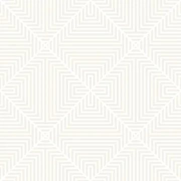 Vector seamless subtle pattern. Modern stylish texture with monochrome trellis Stock Illustration
