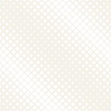 Vector seamless subtle pattern. Repeating geometric tiles. Monochrome halft.. Stock Illustration